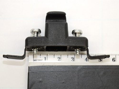 BMW e38 e39 Sun Visor Clip set (x2 clips) BLACK sunvisor bracket clamp e53 e65