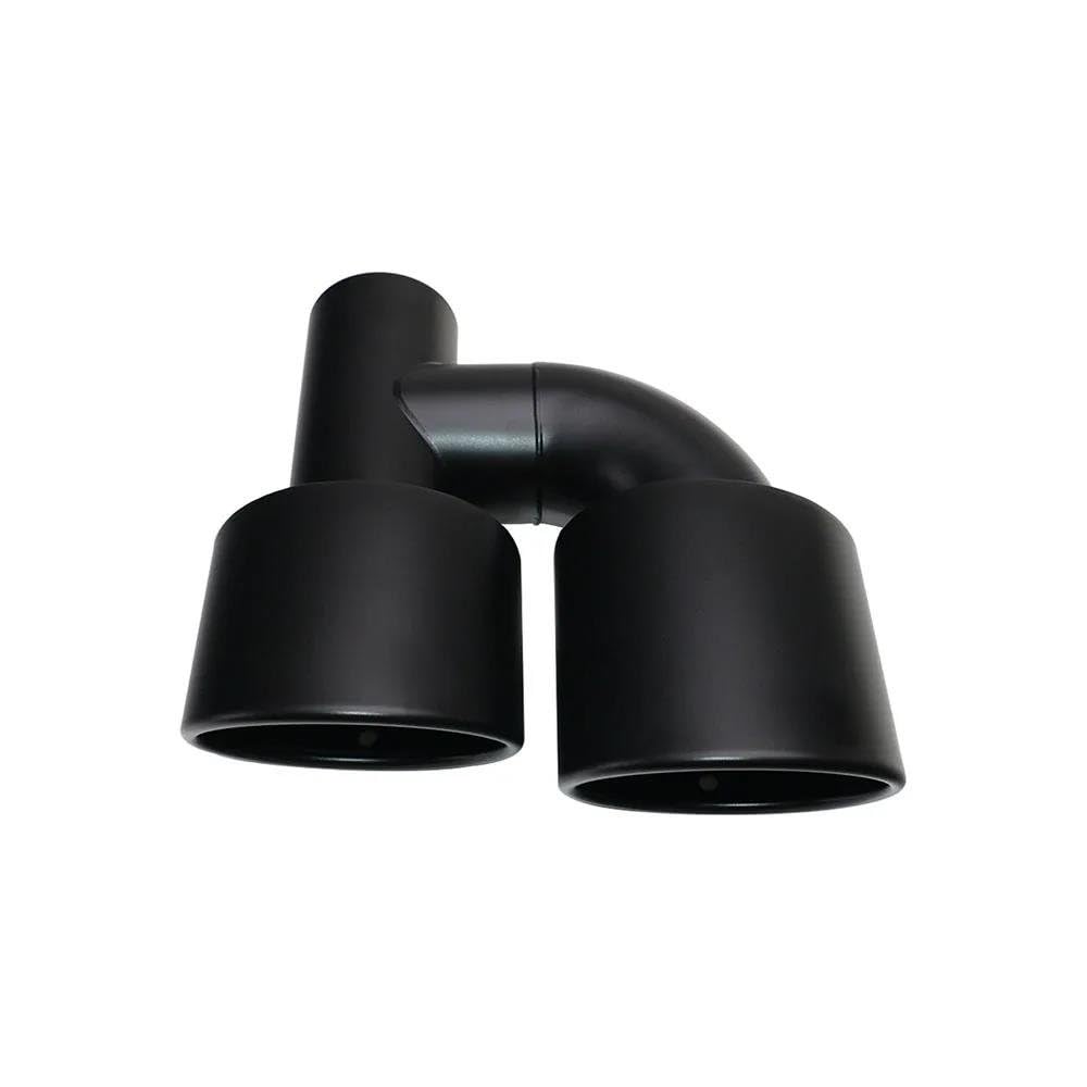 Terminale Di Silenziatore 2 Pezzi Terminale Di Scarico Doppio In Acciaio Inossidabile 63Mm Modificato Per E63 W204 W211 W212 Tubo Di Scarico Per Marmitta