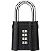 Price comparison product image Bosvision Heavy Duty 55mm Combination Padlock with 8mm Shackle for gate, Lodge, Locker, Luggage