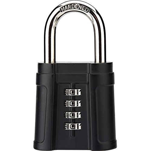 Preisvergleich Produktbild Bosvision [vorhängeschloss] [zahlenschloss] [Kombinationsschloss] 4-Stellige, 55mm (Breite) mit 8mm Schäkel