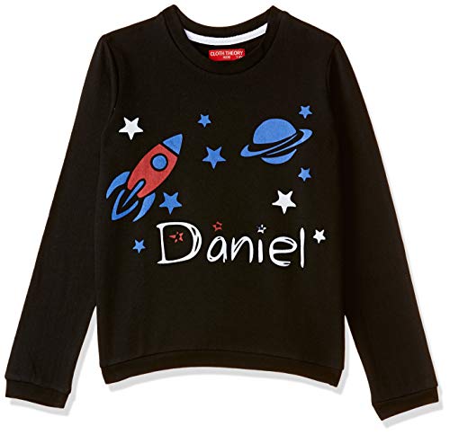 Image of Cloth Theory Boy's Cotton Crew Neck Sweatshirt