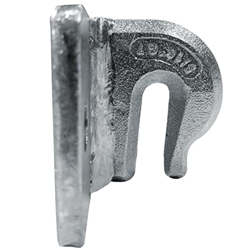 Titan Attachments Bolt-On Grab Hook 5/16" 3 Lb. Fits 5/16" Chains Plated Finish #TOP4
