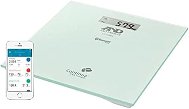 A&D Medical UC-352 Cyfrowa Waga Osobowa o wysokiej precyzji, z połączeniem Bluetooth