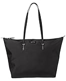 25,5-1,27 cm lange Griffe Lauren Ralph Lauren Chadwick Tragetasche aus Nylon, mittelgroß, Schwarz