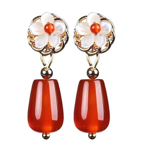 Boucles d'oreilles chinoises quotidiennes au style ancien et élégant
