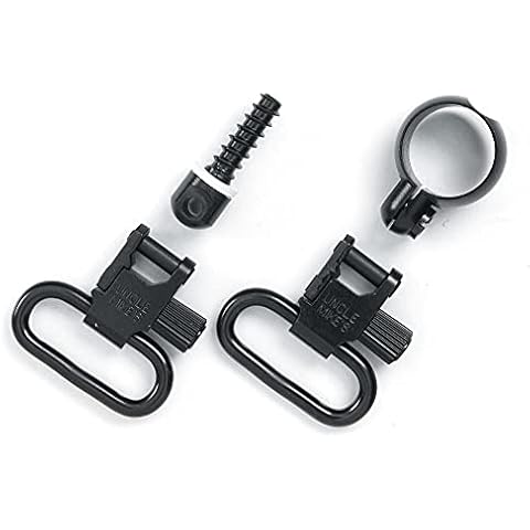 Uncle Mike's Swivels QD 115 CF 1" Black Cover
