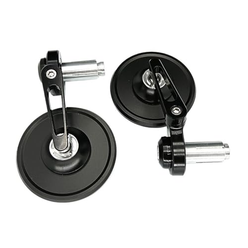 Espejos retrovisores universales para motocicleta para rutas urbanas y café racer retro