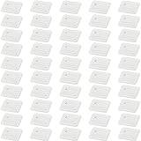 SIXPOINTS 50 Pieces Clear Display Stand Base,Model Display Support Stand Fit For 3.75 inch Vintage GI Joe Cobra Action Force Figures Toy