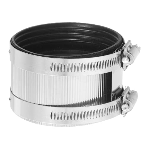 QUARKZMAN Flessibile Tubo Collegamento 72-81mm Tubo Connettore con Acciaio Inox Fascette Stringitubo Acciaio Inox Tubo Riparazione Morsetto per Plastica e Metallo Tubature