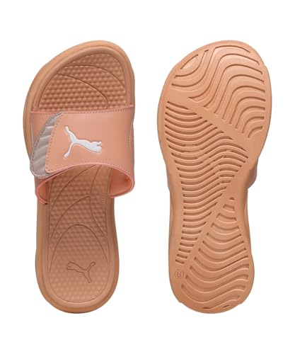 Image of Puma, Women, Royalcat Comfort SoftrideWns, Island Pink-Deeva Peach-Rose Gold, Slide, 6UK, (39671105)