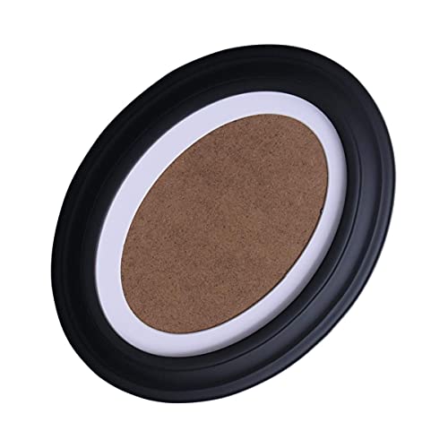 Ifundom Oval Picture Frame, Black Oval Wood Picture Frames, 8. 6X7 Photo Picture Frames, Classic Oval Wood Oval Frames With Mounting Screws And Hooks #TOP1