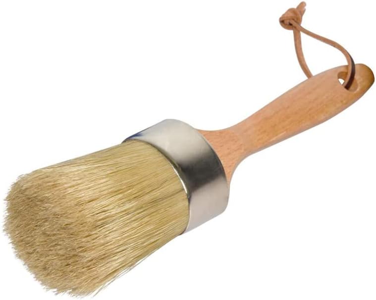 Paint Brushes,Angle Brushes,Paint Tools, Paint Brush Paint Brushes for Wood Furniture DIY Bristle Brush Painting Waxing Tool Wooden Handle