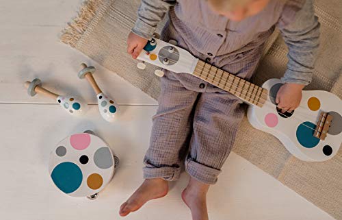 Kindsgut Ensemble d’instruments de musique avec hochet et tambourin Couleurs discrètes et modernes Matériaux respectueux… - Les Beatles, Paul McCartney, John Lennon, RIngo Starr, George Harrison Kindsgut Ensemble d'instruments de musique avec hochet et tambourin Couleurs discrètes et modernes Matériaux respectueux… – Image 4