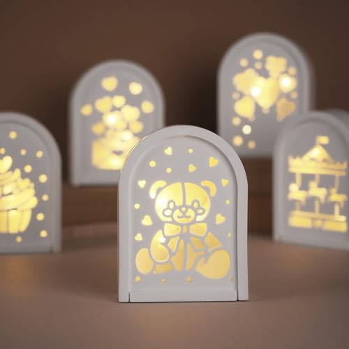 Moules en silicone silhouettes x7 pour résine et plâtre