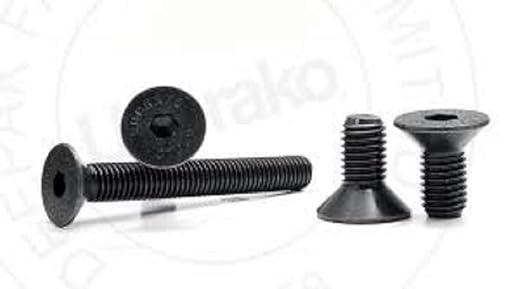 Unbrako Countersunk Socket Head Cap Screw (CSK) / Countersunk Allen Bolt/pack of 200Pcs Size M5*20mm, Part No:-103322