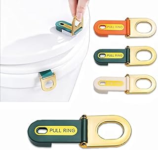 3PCS Toilet Seat Cover Lifter, Closestool Seat Pad Cover Lift Handle, Toilet Seat Lifting Holder Device, Avoid Touching Commode Seat Cover Lifter for Travel Home Bathroom Restaurant Hotel Office