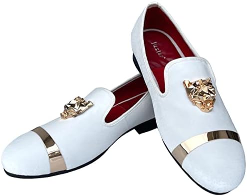 white red bottom loafers