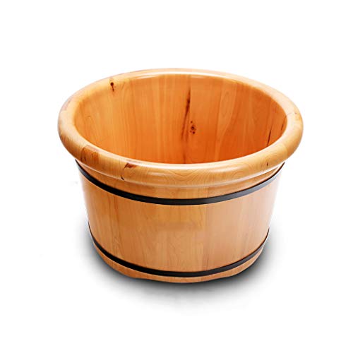 Spa de pies de madera para hogar 25cm sin tapa