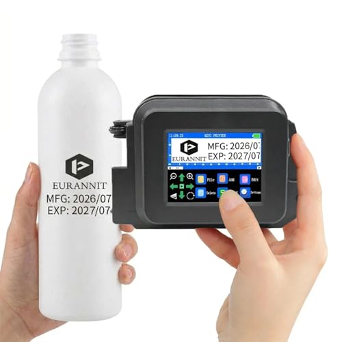 Imprimante jet d'encre portable pour dater et marquer les emballages