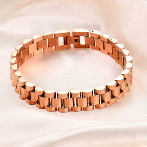 Pulsera ajustable de acero inoxidable para hombre miniatura 7