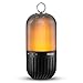 Outdoor LED Bluetooth Speakers Camping Tent Speaker light Portable Waterproof IP65 Flame Table Lamp Torch Atmosphere Camping Indoor Portable Stereo Warm Night Lights for Home, Desktop, Camping, Travel