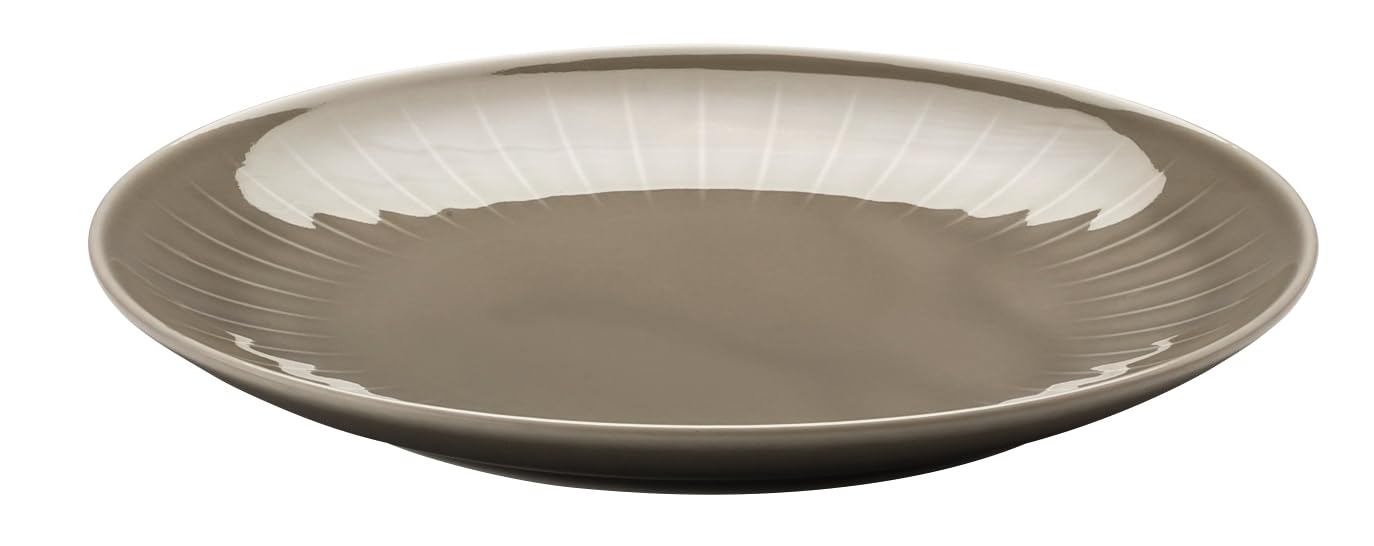 Arzberg Joyn Grey 20 cm Flat Plate, Porcelain, Grey, 20 x 20 x 6 cm
