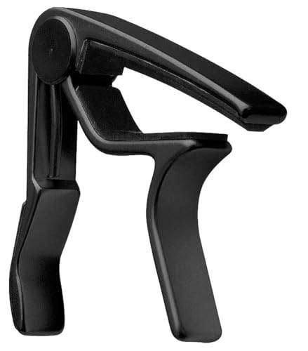 Image of The Tune Town - Guitar Capo Quick Change For Ukulele, Electric And Acoustic Guitars Black Color