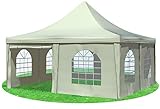 ⛺HOCHWERTIGE PLANE - 100 % wasserdichte und UV beständige 400 g/m² Premium PVC Plane - ideal für die regelmäßige oder dauerhafte Nutzung