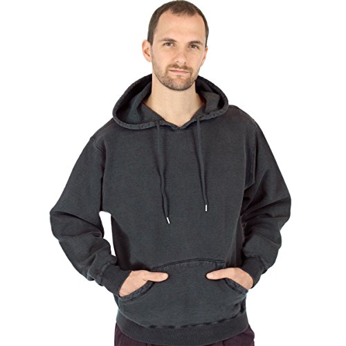 CottonMill Men's 100% Cotton Pullover Heavyweight Sweatshirt