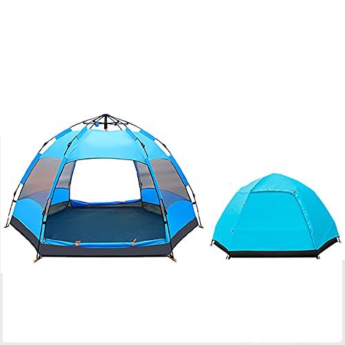 Tente de camping étanche grand espace pour abriter de 6 à 9 personnes