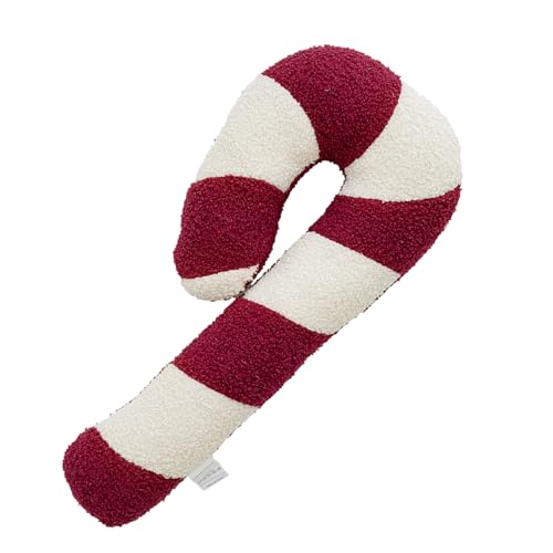 Generisch Weihnachts-Zuckerstangen-Kissen, weich und bequem, 23 x 52...