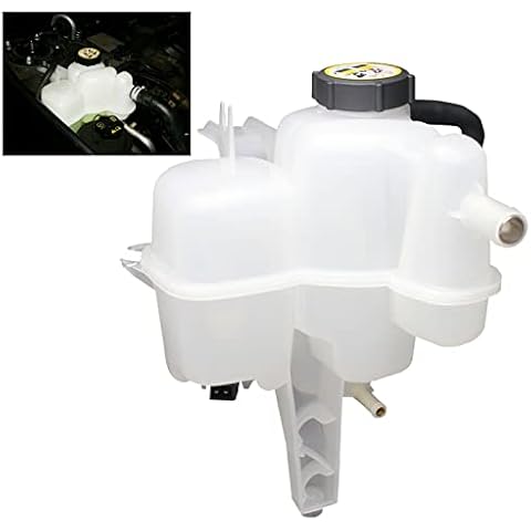 ZZCSZ ‎603-205 Front Engine Coolant Reservoir Tank with Sensor and Cap Compatible with 2001 - 2006 Ford Escape | 2001 - 2006 Mazda Tribute | 2005 - 2006 Mercury Mariner Cover