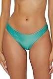 BECCA Women's Standard Liquid Metal Hipster Bikini Bottom, Cheeky Coverage, Swimwear Separates, Bermuda, Medium