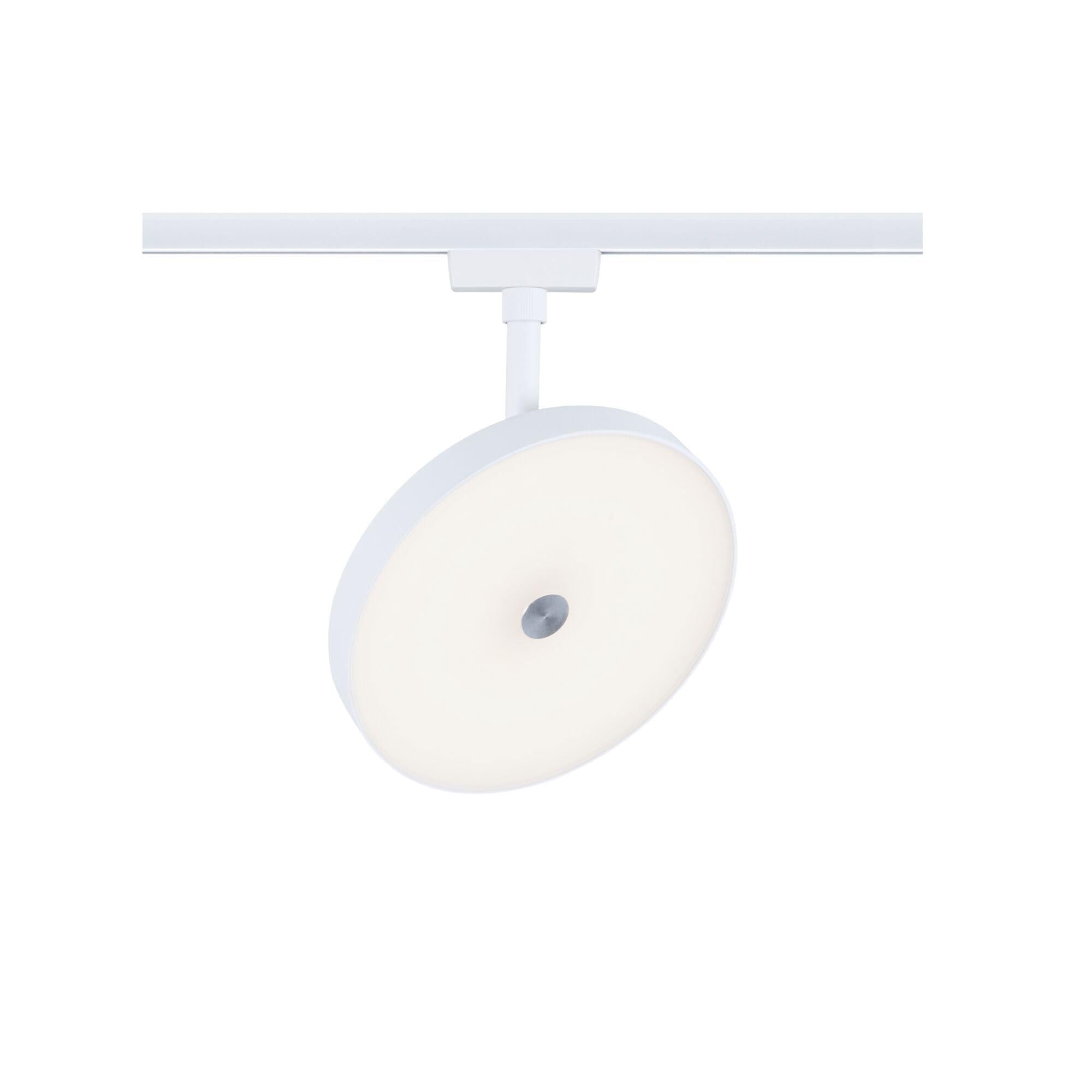 Paulmann 94895 URail Spot sur rail LED 3 Step Dim Hildor 850 lm 15 W 3000 K 230 V blanc signal Système de rail URail
