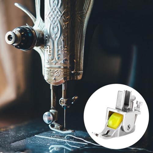 Prensatelas para máquina de coser con rueda torcida de acero miniatura 6