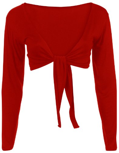 Torera roja para mujer talla M chaqueta corta rosso de fiesta
