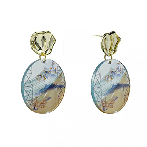 Porte boucles d'oreilles acrylique et présentoir de rangement pour collection de bijoux