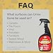Urine Gone Stain & Odor Eliminator: Professional Strength Fast Acting, Enzyme Based Home Cleaning Solution for Carpet, Stain Remover for Cat Urine & Dog Pee