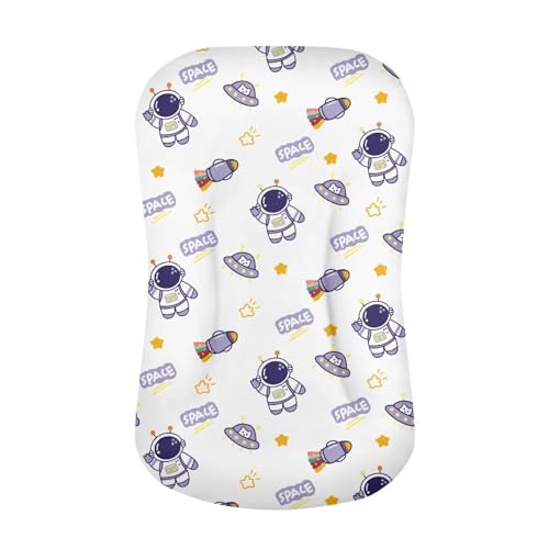 Kathyboom Astronaut Baby Lounger Cover for Newborn Baby Boys and Girls Comfortable Baby Nest Pillow Cover for Infant Baby Boys and Girls