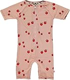 Schöner rosa UV Schutz Badeanzug / Shorty der dänischen Marke Smafolk