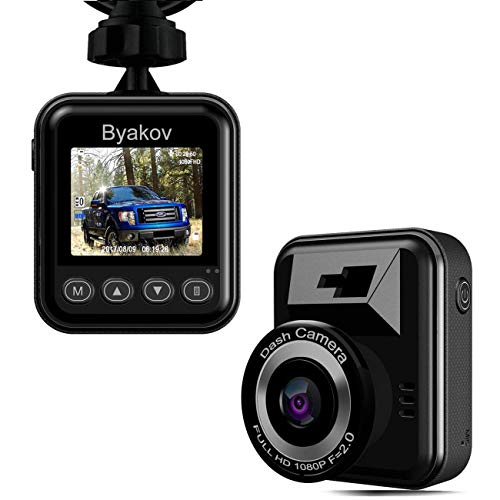 Dash Cam, Byakov Dash Camera for Cars: 1080P Full HD Car Driving Recorder