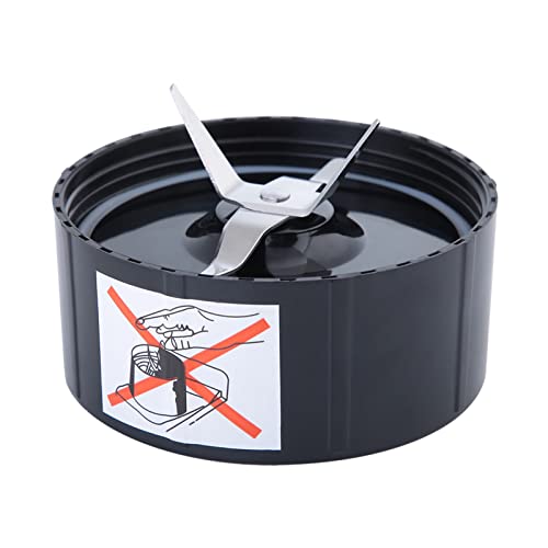 Riuulity Cuchilla Inferior de Licuadora de Plástico Excelente Pieza de Repuesto para Exprimidores y Licuadoras Pulveriza Batidos de Manera Eficiente Cuchilla de Repuesto de 5 Pulgadas para Uso en