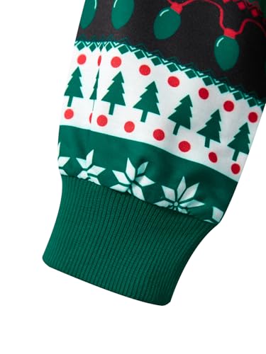 Image of Akyzic Boys Sweatshirts Cotton Long Sleeve Crewneck Pullover Toddler Kids Winter Warm Shirt Sweater Tops 3t-8t