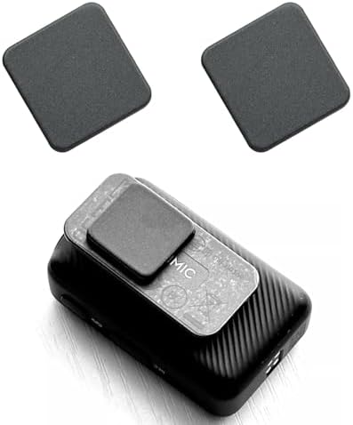 2 Pcs Original Clip Magnet for DJI Mic Microphone,Clothes OEM Mag...