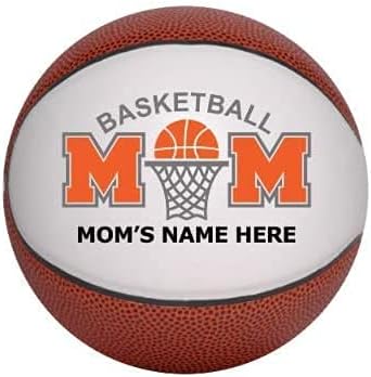 Personalized Custom Basketball Ball for Mom from Daughter, Son, Kids | Customized Basketball Ball with Name or Text for Best Basketball Mom Ever