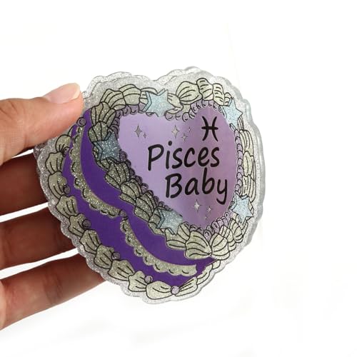 Pisces Baby Hair Clip,Personalized Gift Personalized Acetate Hair Claw Clip for Women