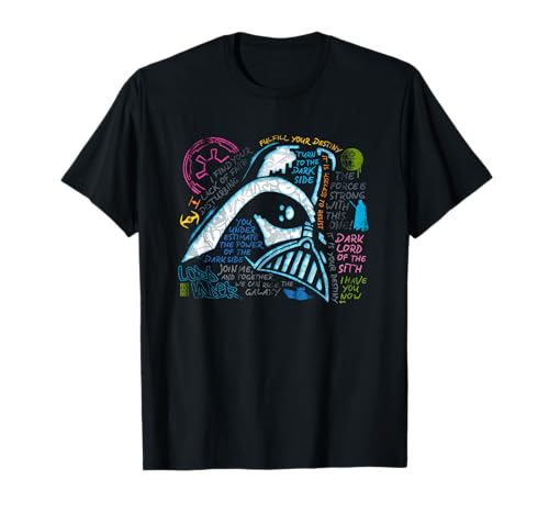 T-shirt Star Wars Dark Vador idéal pour les soirées ciné et les fans de science-fiction