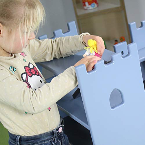 Ehring Markenmöbel Spielburg Konrad Ritterburg Aufsatz aus Holz mit Schrankwagen für Kinder – Bild 7