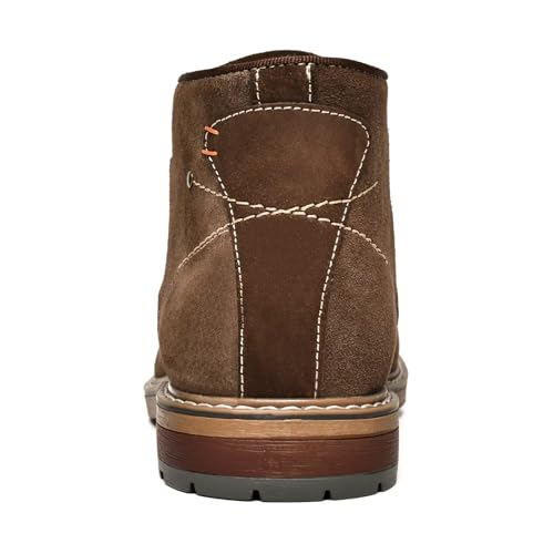 Image of Arkbird Men's Chukka Boots, Leather Ankle Dress Boot Casual Oxfords Lace Up Work Shoes
