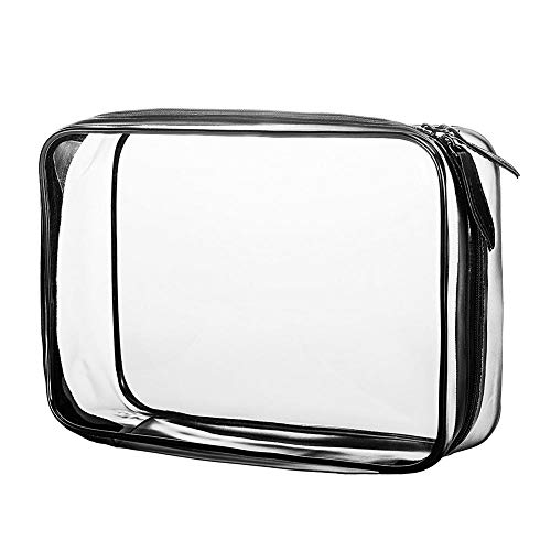 Preisvergleich Produktbild MSYOU Make-up-Tasche für Damen, transparent, wasserdicht, für Reisen, transparent